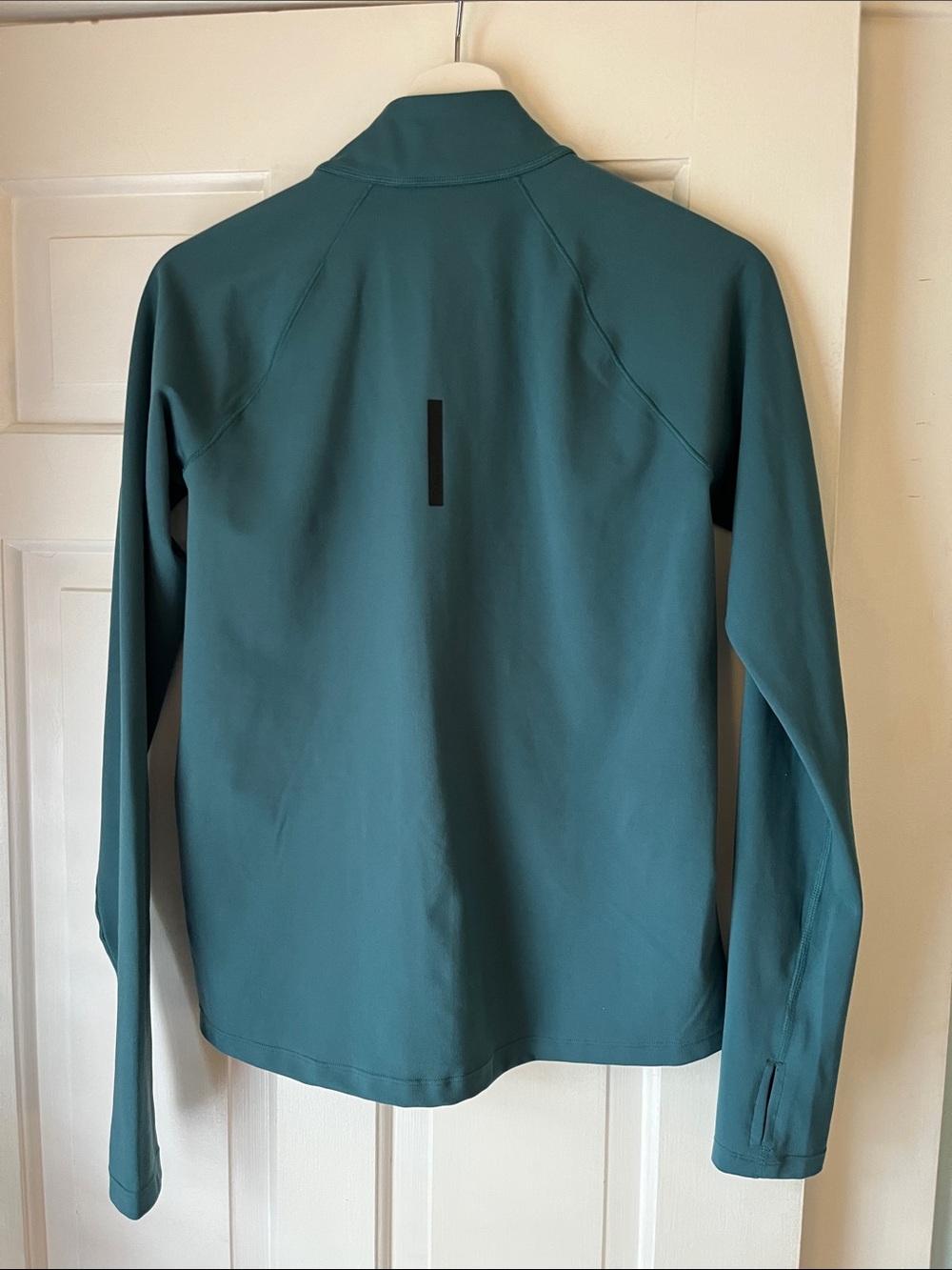 Like New Reebok Move Performance Teal Softshell Exercise Jacket Zip Top - Balsam - Picture 5 of 5